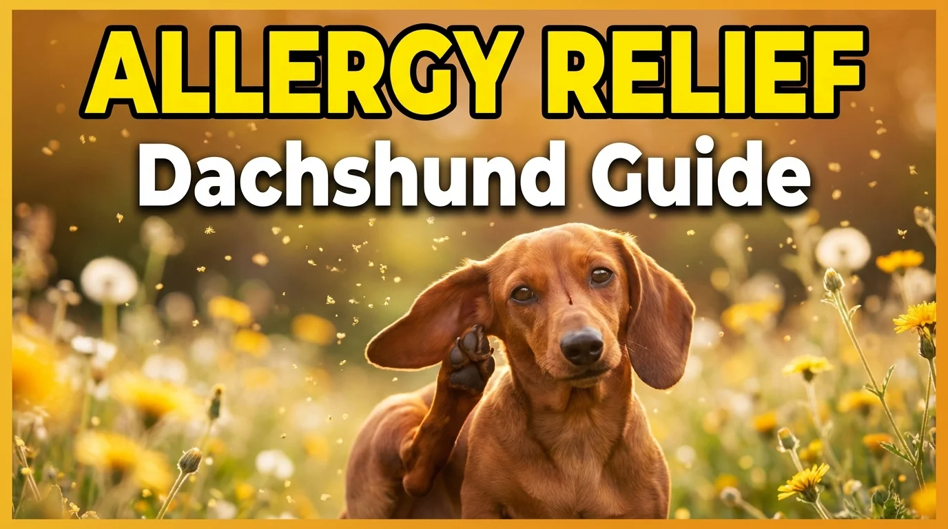 Dachshund Seasonal Allergies: A Vet-Approved Guide to Relief