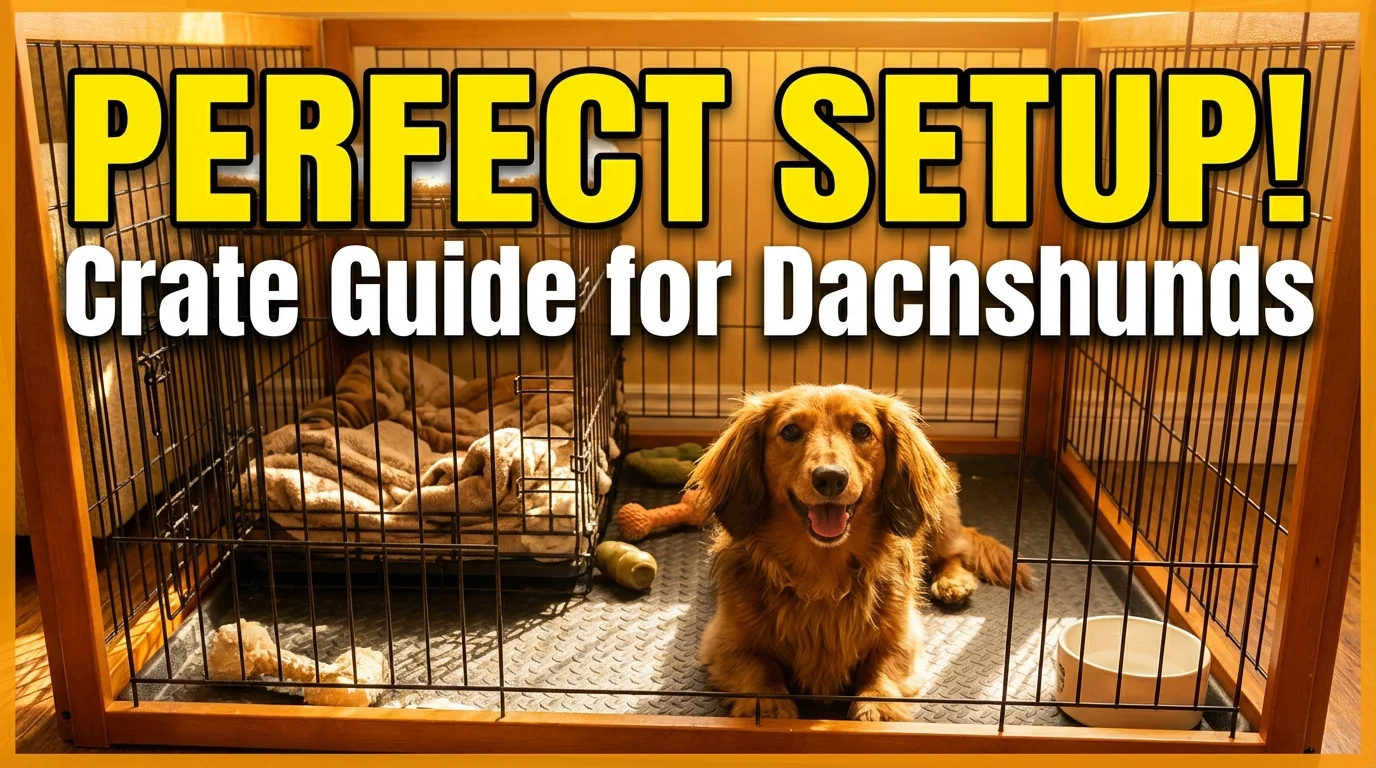 The Ultimate Dachshund Crate and Playpen Guide: Creating a Safe Indoor Haven