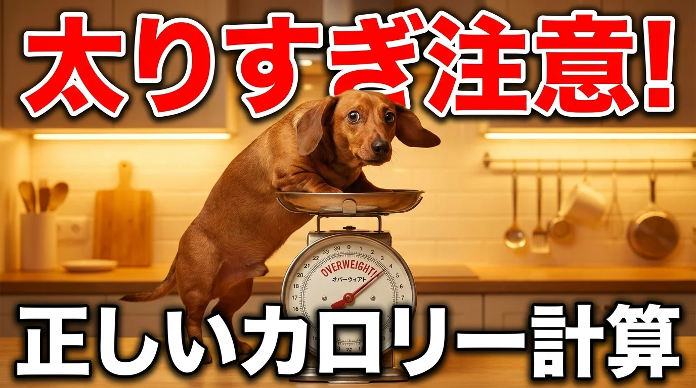 ダックスフンドのダイエット食事管理!カロリー計算とフード選びのコツ