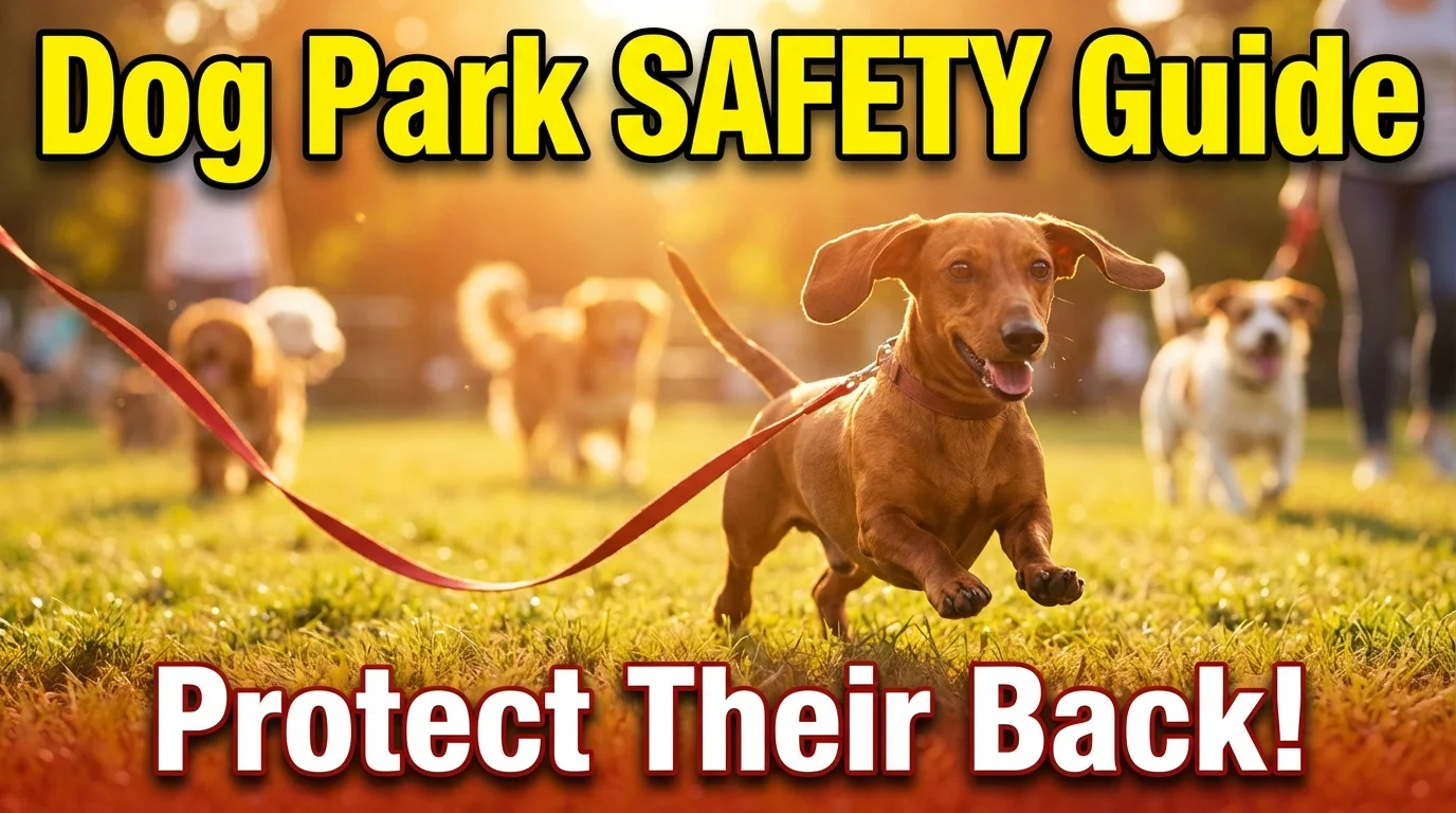 Dachshund Dog Park Guide: Safe Play, Long Leashes & IVDD Prevention