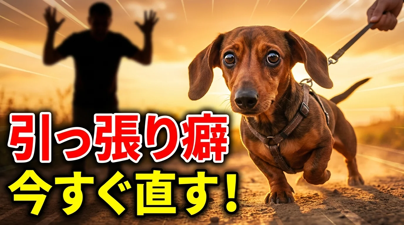 【獣医師監修】ダックスフンドの引っ張り癖は直る!原因と効果的な散歩のしつけ方法