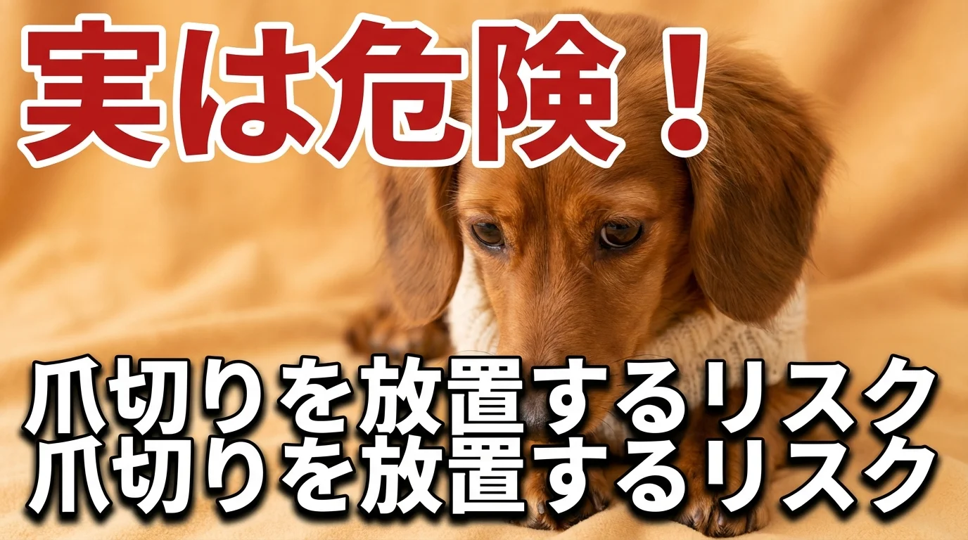 ダックスフンドの爪切り完全ガイド：頻度、やり方、嫌がる子への最終手段
