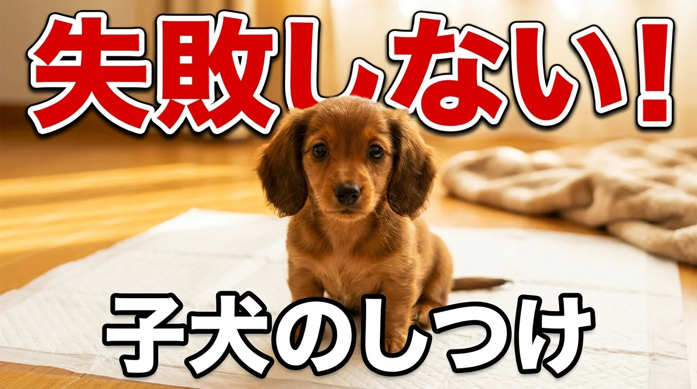 ダックスフンドの子犬しつけガイド:トイレトレーニングと噛み癖対策