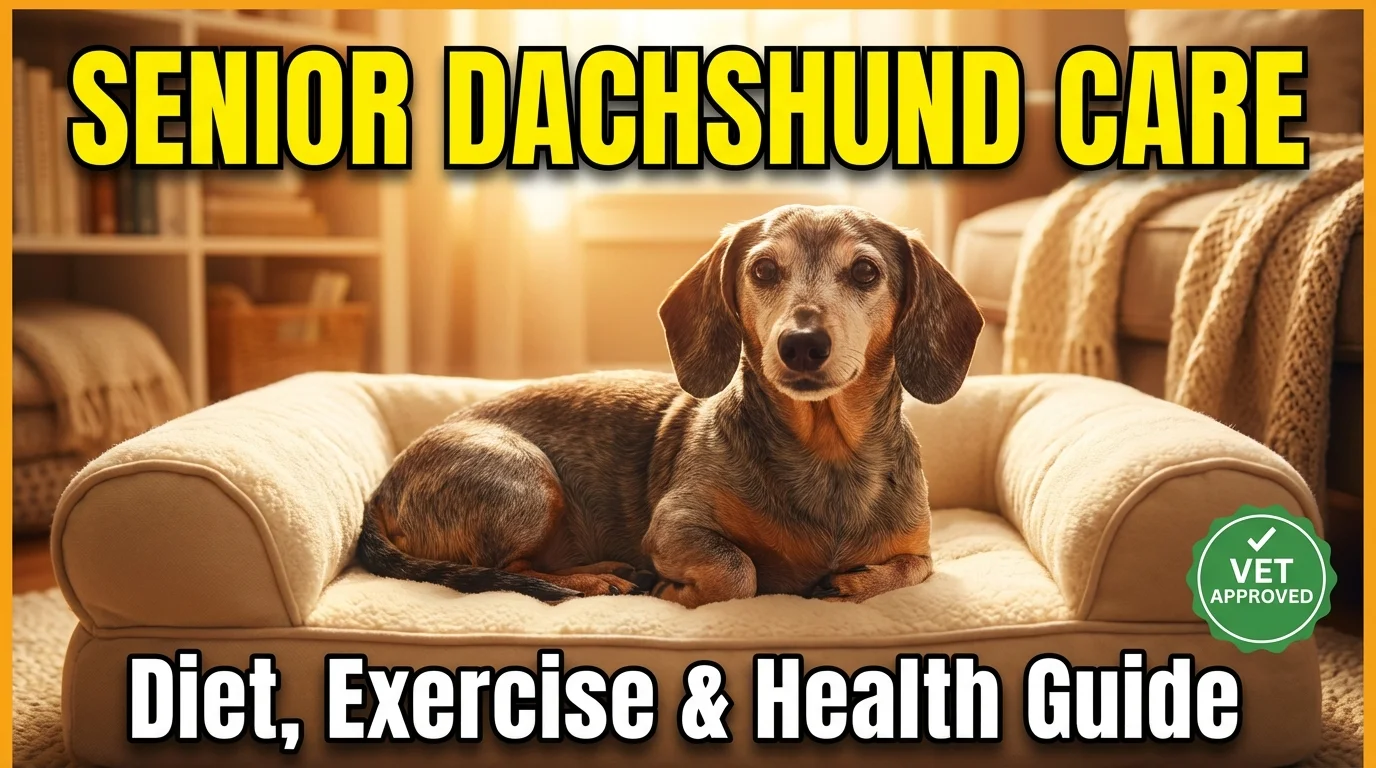 Senior Dachshund Care: A Complete Guide to Diet, Exercise, and Health