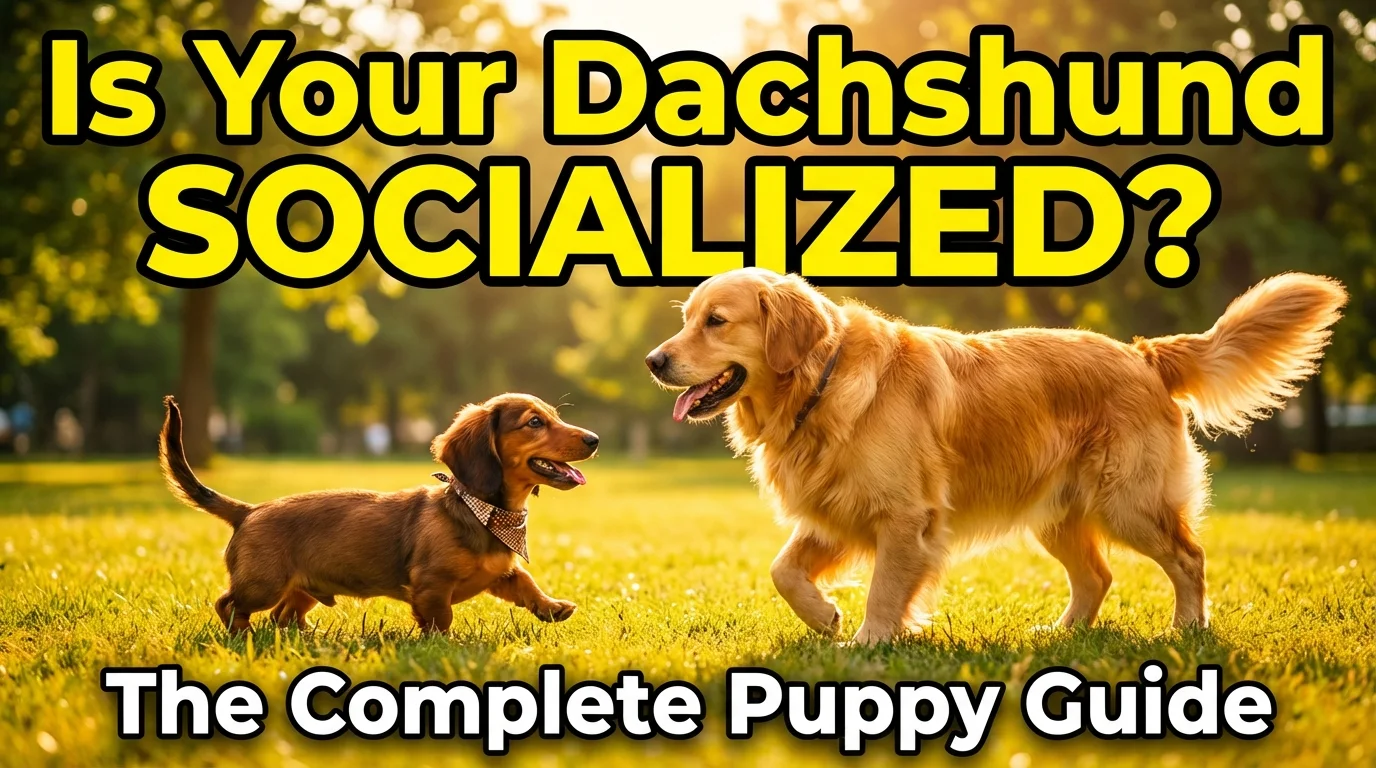 Dachshund Socialization: The Complete Guide to Raising a Well-Adjusted Puppy