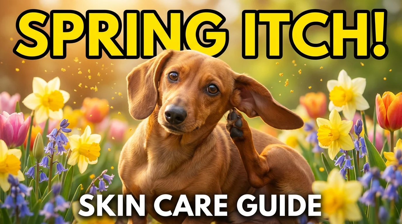 Spring Skin Care for Dachshunds: Causes of Itching and Prevention