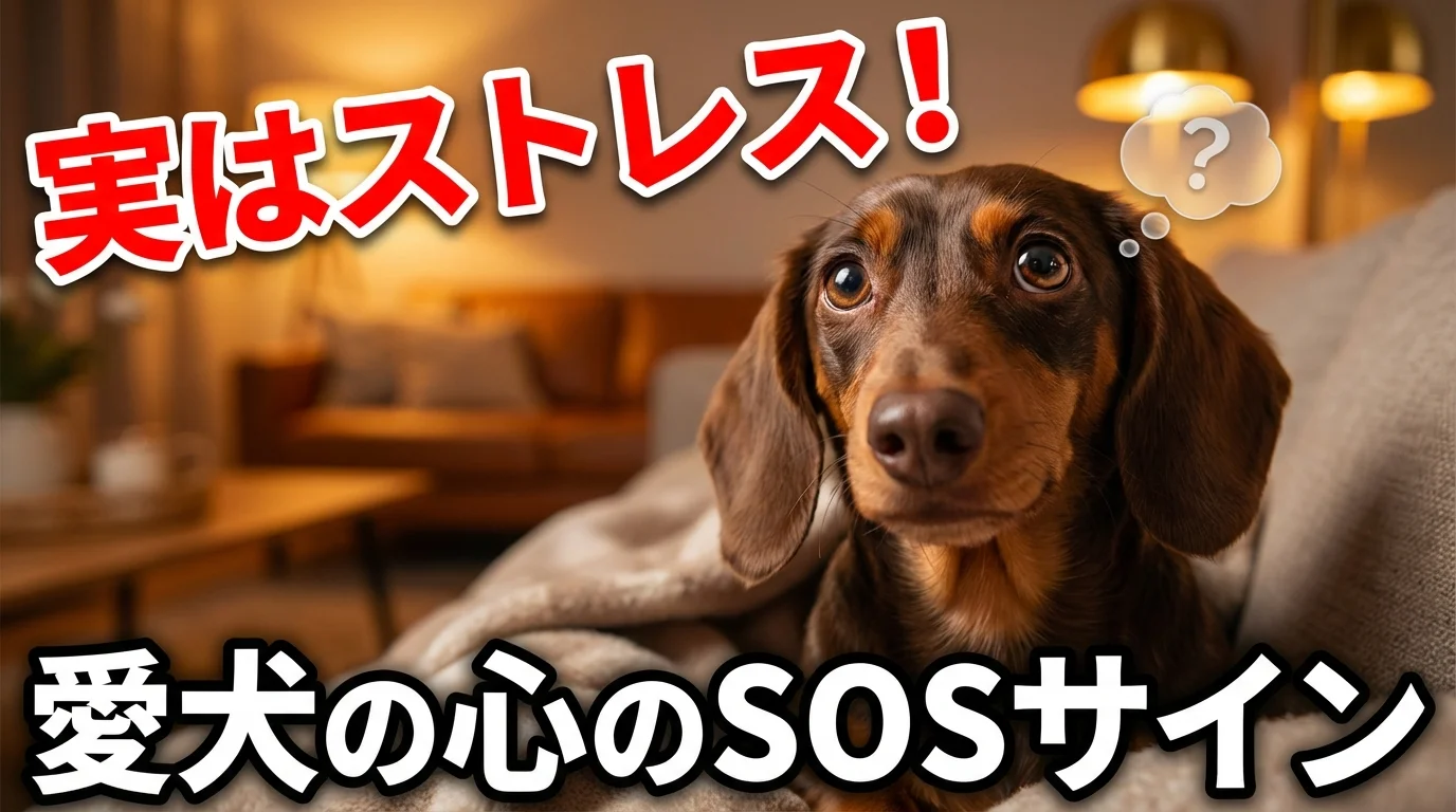 ダックスフンドのストレスサインを見抜く!原因と今日からできる解消法