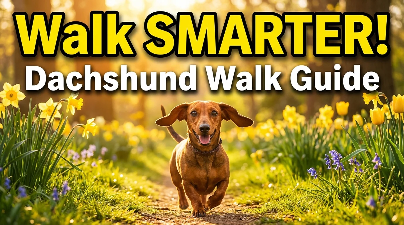 The Ultimate Dachshund Walking Guide: Distance, Time, and Safety
